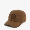 Stone Island Logo-embroidered Cotton-canvas Cap 2 Stone Island Logo-embroidered Cotton-canvas Cap -Baker Klein Shop R04124743 MILITARYGREEN M