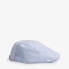 Ted Baker Drakee Peaked Woven Flat Cap -Baker Klein Shop R04125125 LTBLUE M
