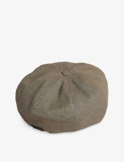 Ted Baker Fosster Woven Flat Cap -Baker Klein Shop R04125126 OLIVE ALT02