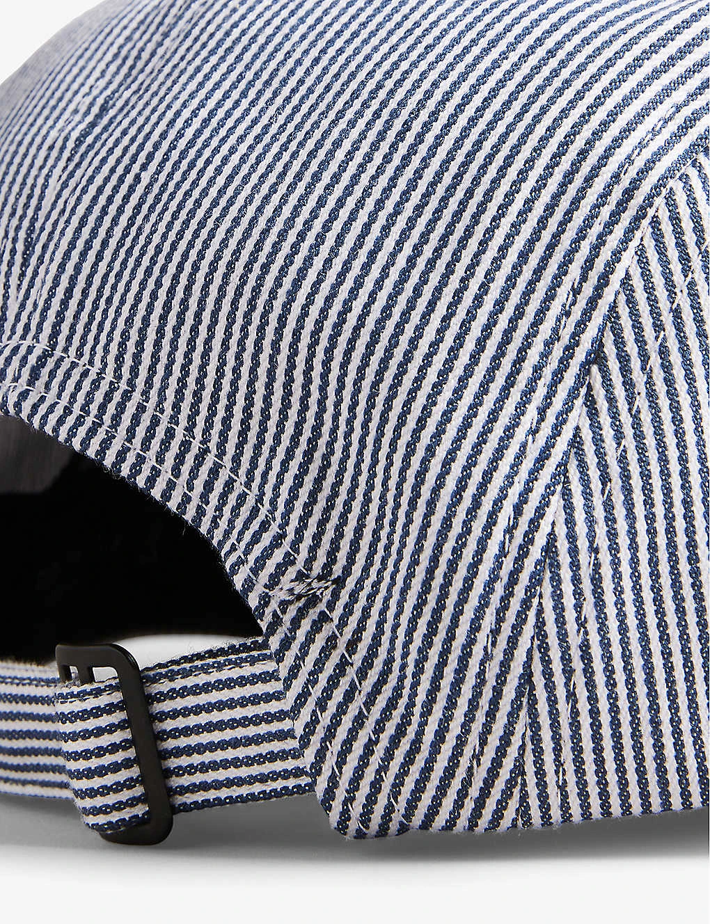Ted Baker Declann Logo-embroidered Striped Stretch-cotton Blend Cap 5 Ted Baker Declann Logo-embroidered Striped Stretch-cotton Blend Cap - Image 3