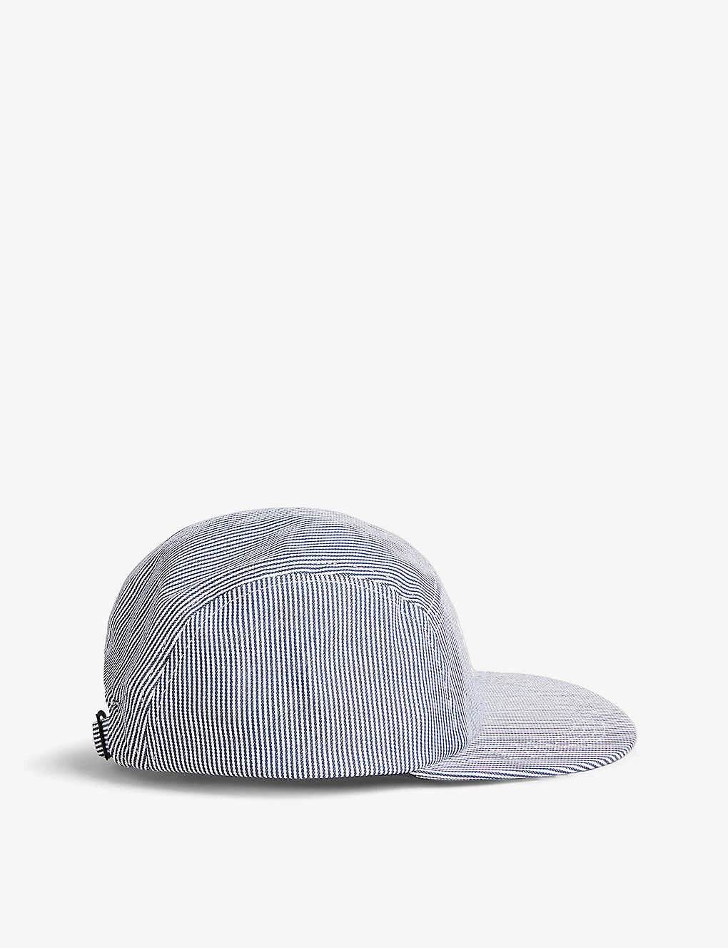 Ted Baker Declann Logo-embroidered Striped Stretch-cotton Blend Cap 3 Ted Baker Declann Logo-embroidered Striped Stretch-cotton Blend Cap