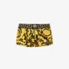 Versace Iconic-print Stretch-cotton Trunks 2 Versace Iconic-print Stretch-cotton Trunks -Baker Klein Shop R04127422 BLACKPRINT M