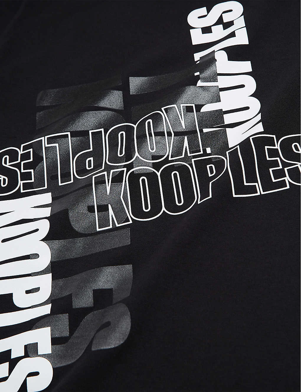 THE KOOPLES Graphic-slogan Cotton-jersey T-shirt 8 THE KOOPLES Graphic-slogan Cotton-jersey T-shirt - Image 6