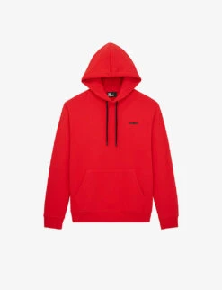 THE KOOPLES Logo-print Cotton-jersey Hoody