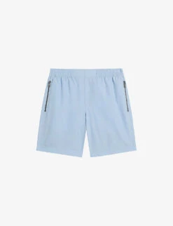 Ted Baker Dalnair Zip-pockets Recycled-polyester Swim Shorts