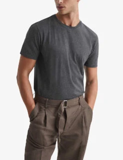 Reiss Bless Crewneck Pack Of Three Cotton-jersey T-shirts -Baker Klein Shop R04136986 MULTIMELANGE ALT02