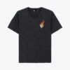 THE KOOPLES Skull On Fire-print Cotton-jersey T-shirt -Baker Klein Shop R04137381 BLA55 M
