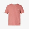 Boss Logo-embroidered Waffle-textured Cotton-blend T-shirt