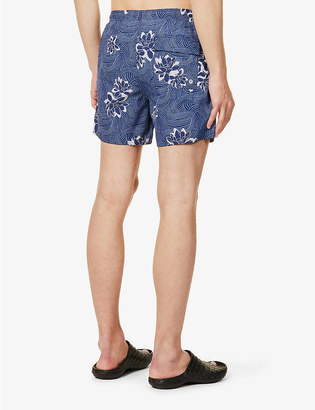 Emporio Armani Graphic-print Elasticated-waist Swim Shorts 6 Emporio Armani Graphic-print Elasticated-waist Swim Shorts - Image 4