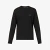 Marine Serre Moon-embroidered Long-sleeved Regular-fit Cotton-jersey T-shirt 2 Marine Serre Moon-embroidered Long-sleeved Regular-fit Cotton-jersey T-shirt -Baker Klein Shop R04143627 BLACK M