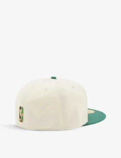 NEW ERA 59FIFTY Camp Boston Celtic Woven Baseball Cap -Baker Klein Shop R04144623 WHITE ALT02