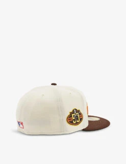NEW ERA 59FIFTY Brand-embroidered Twill Cap -Baker Klein Shop R04144624 WHITE ALT02