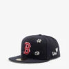 NEW ERA 59FIFTY Boston Red Sox Brand-embroidered Twill Cap 2 NEW ERA 59FIFTY Boston Red Sox Brand-embroidered Twill Cap -Baker Klein Shop R04144628 NAVY M