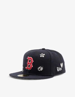NEW ERA 59FIFTY Boston Red Sox Brand-embroidered Twill Cap