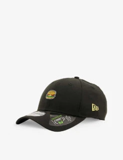 NEW ERA 9FORTY Burger-embroidered Canvas Cap