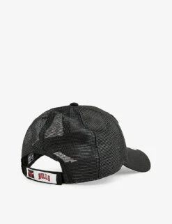 NEW ERA 9FORTY Chicago Bulls Cotton And Woven Baseball Cap -Baker Klein Shop R04144691 BLACK ALT02
