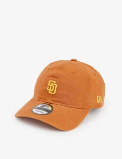 NEW ERA 9TWENTY San Diego Padres Embroidered Cotton-twill Cap