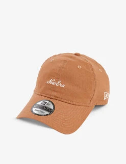 NEW ERA 9TWENTY Logo-embroidered Cotton-twill Cap