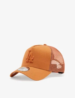 NEW ERA Ladodgers Logo-embordiered Trucker Cotton Cap