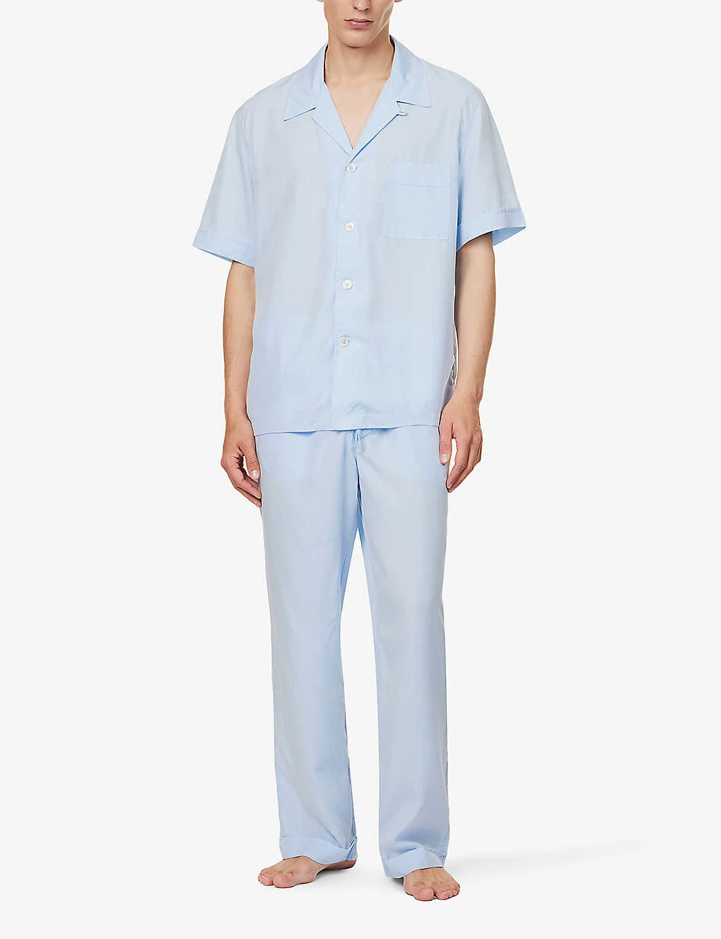 Relaxed-fit Straight-leg Mid-rise Woven Pyjama Bottoms 4 Relaxed-fit Straight-leg Mid-rise Woven Pyjama Bottoms - Image 2