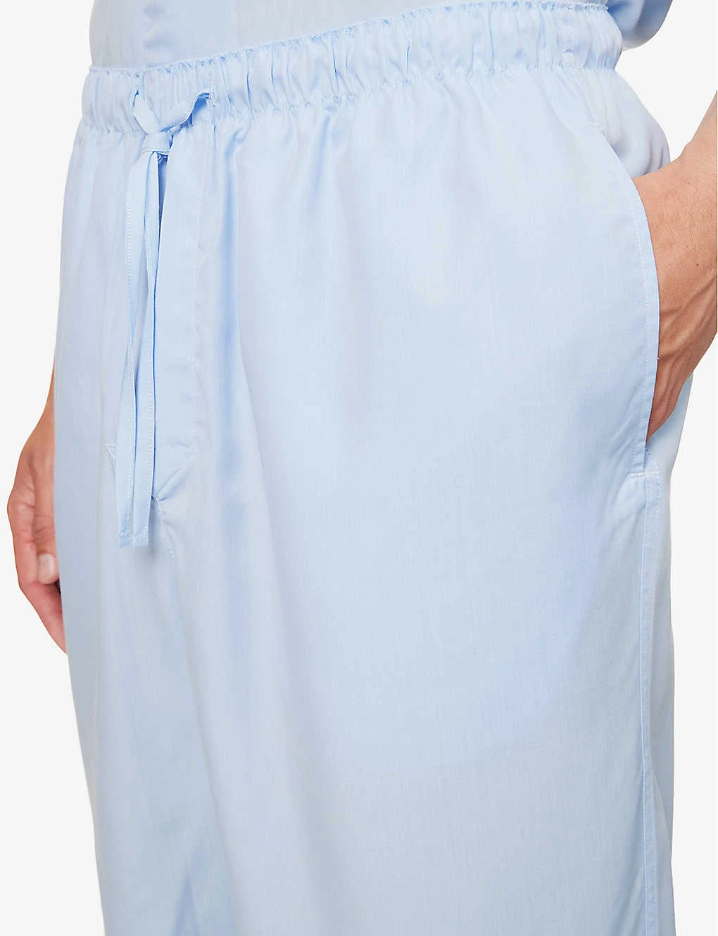 Relaxed-fit Straight-leg Mid-rise Woven Pyjama Bottoms 7 Relaxed-fit Straight-leg Mid-rise Woven Pyjama Bottoms - Image 5