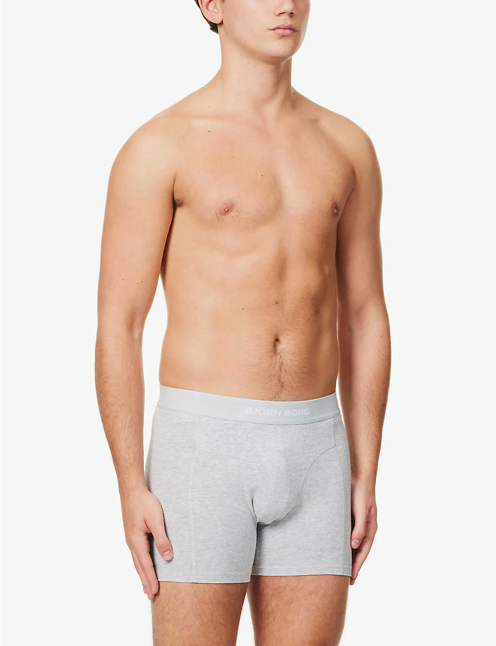 Bjorn Borg Pack Of Two Logo-print Organic Stretch-cotton Boxers 5 Bjorn Borg Pack Of Two Logo-print Organic Stretch-cotton Boxers - Image 3