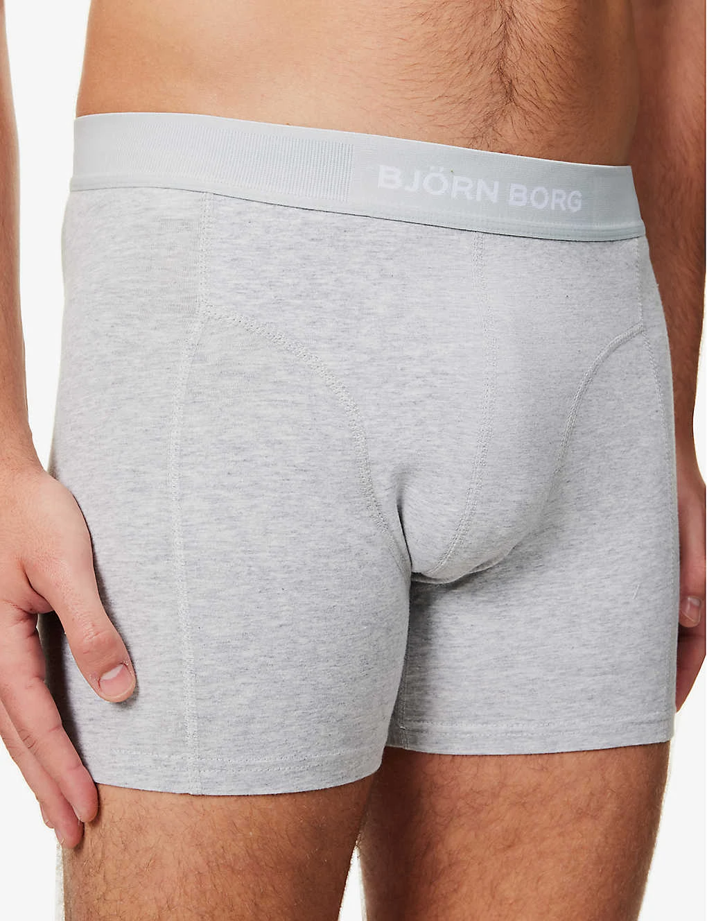 Bjorn Borg Pack Of Two Logo-print Organic Stretch-cotton Boxers 7 Bjorn Borg Pack Of Two Logo-print Organic Stretch-cotton Boxers - Image 5