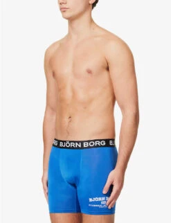 Bjorn Borg Pack Of Three Logo-print Recycled-polyester-blend Boxers -Baker Klein Shop R04148061 MIX ALT02