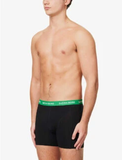 Bjorn Borg Pack Of Five Logo-print Stretch-cotton Boxers 9 Bjorn Borg Pack Of Five Logo-print Stretch-cotton Boxers -Baker Klein Shop R04148066 MIX ALT02