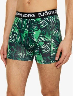 Bjorn Borg Logo-waistband Pack Of Seven Stretch-cotton Boxers -Baker Klein Shop R04148071 MIX ALT03