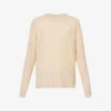 Paige Huntemann Long-sleeved Waffle-textured Cotton-knit T-shirt -Baker Klein Shop R04148231 NATURALCLAY M