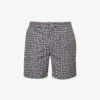 PAUL SMITH Checked Recycled-polyester-blend Swim Shorts