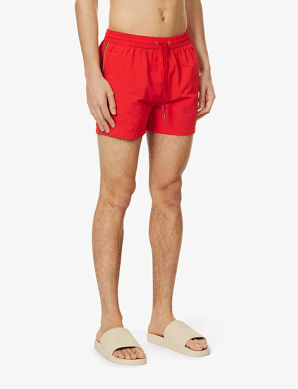 PAUL SMITH Artist Stripe Grosgrain-trim Recycled-polyamide Swim Shorts 5 PAUL SMITH Artist Stripe Grosgrain-trim Recycled-polyamide Swim Shorts - Image 3