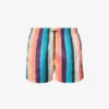 PAUL SMITH Artist Stripe Graphic-pattern Swim Shorts -Baker Klein Shop R04148459 MULTICOLOUR M