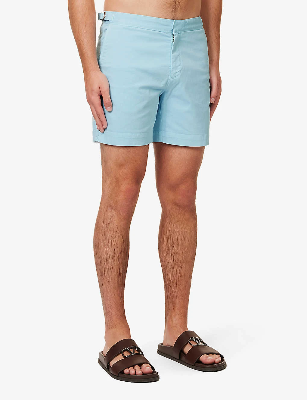 ORLEBAR BROWN Bulldog Waist-adjuster Stretch-cotton Swim Shorts 5 ORLEBAR BROWN Bulldog Waist-adjuster Stretch-cotton Swim Shorts - Image 3