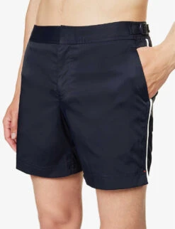 ORLEBAR BROWN Bulldog Contrast-piping Regular-fit Stretch-woven Swim Shorts 11 ORLEBAR BROWN Bulldog Contrast-piping Regular-fit Stretch-woven Swim Shorts -Baker Klein Shop R04150110 NIGHTIRIS ALT04