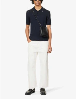 ORLEBAR BROWN Maranon Contrast-trim Cotton-knit Polo Shirt 8 ORLEBAR BROWN Maranon Contrast-trim Cotton-knit Polo Shirt -Baker Klein Shop R04150129 NIGHTIRIS ALT01