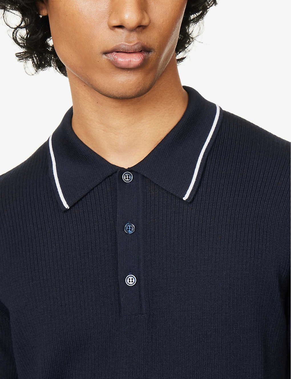 ORLEBAR BROWN Maranon Contrast-trim Cotton-knit Polo Shirt 7 ORLEBAR BROWN Maranon Contrast-trim Cotton-knit Polo Shirt - Image 5