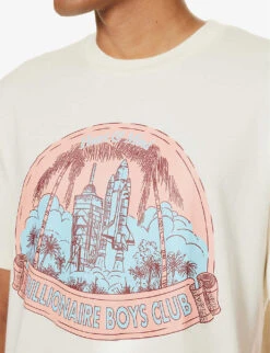 Billionaire Boys Club Launch Pad Graphic-print Cotton-jersey T-shirt 11 Billionaire Boys Club Launch Pad Graphic-print Cotton-jersey T-shirt -Baker Klein Shop R04153437 OFFWHITE ALT04