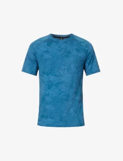 Lululemon Drysense Crewneck Recycled-stretch Polyester Blend T-shirt