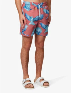 Maui Graphic-print Swim Shorts -Baker Klein Shop R04155305 MULTICOLOURED ALT02