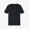 Acne Studios Nash Logo-patch Cotton-jersey T-shirt -Baker Klein Shop R04158749 BLACK M