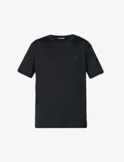 Acne Studios Nash Logo-patch Cotton-jersey T-shirt