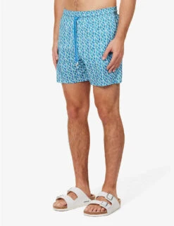 Vilebrequin Micro Lobster-print Recycled-polyester Swim Shorts -Baker Klein Shop R04159187 THALASSA ALT02