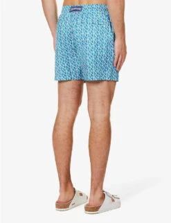 Vilebrequin Micro Lobster-print Recycled-polyester Swim Shorts -Baker Klein Shop R04159187 THALASSA ALT03
