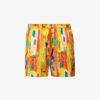 Vilebrequin Sunny Abstract-print Stretch-recycled-polyamide Swim Shorts -Baker Klein Shop R04159192 SOLEIL M
