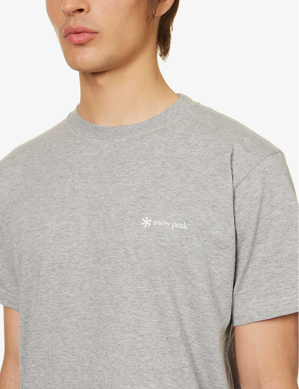 Snow Peak Logo-print Crewneck Cotton-blend T-shirt 7 Snow Peak Logo-print Crewneck Cotton-blend T-shirt - Image 5