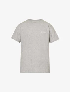 Snow Peak Logo-print Crewneck Cotton-blend T-shirt