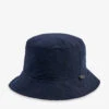 Snow Peak Indigo Branded-tab Cotton-blend Bucket Hat -Baker Klein Shop R04159227 INDIGO M