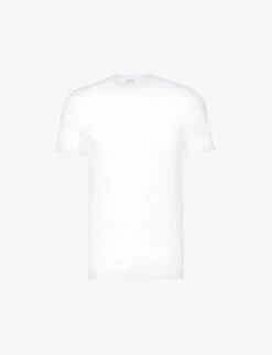 Business Class Crew-neck Cotton-jersey T-shirt